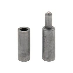 Zawias toczony z kulą do bramy skrzydłowej  – D12 x H60 mm