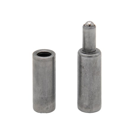 Zawias toczony z kulą do bramy skrzydłowej  – D12 x H60 mm
