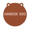 Cel strzelecki GONG MIŚ - HARDOX 500
