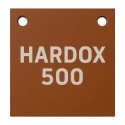Cel strzelecki KWADRAT - HARDOX 500
