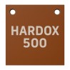 Cel strzelecki KWADRAT - HARDOX 500
